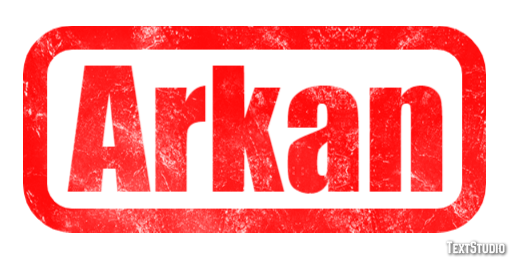Arkan Text effect