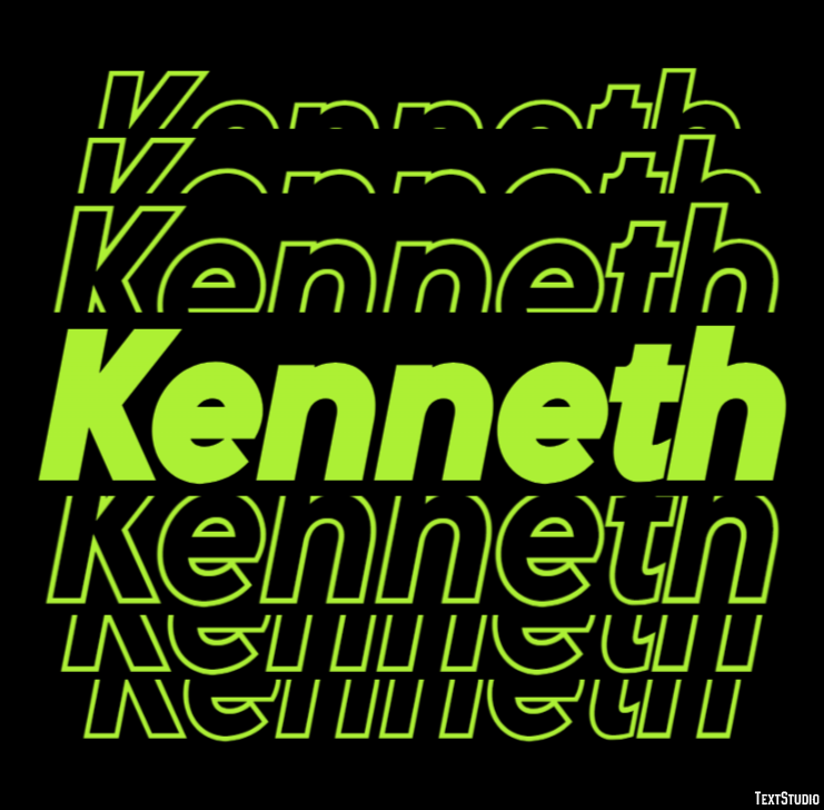 Kenneth Эффект текста