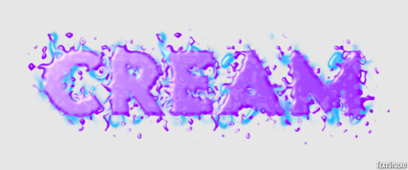 Cream Text Effect