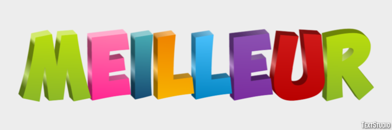 Meilleur Efecto de Texto