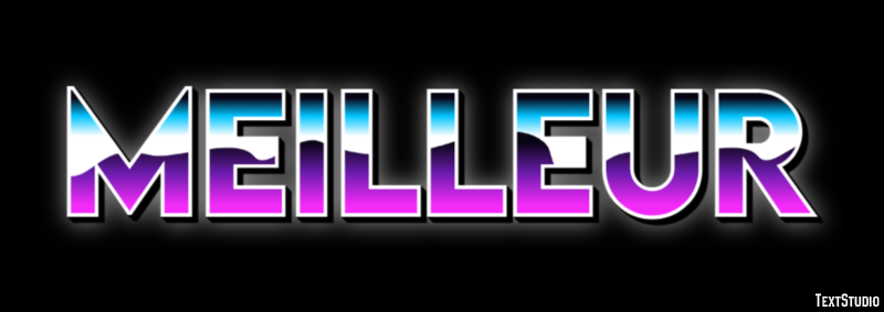 Meilleur Effet de texte