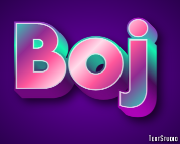 Boj Text Effect