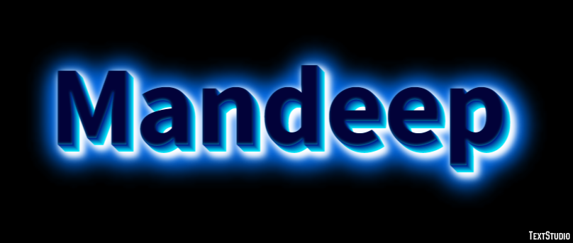 Mandeep Text effect