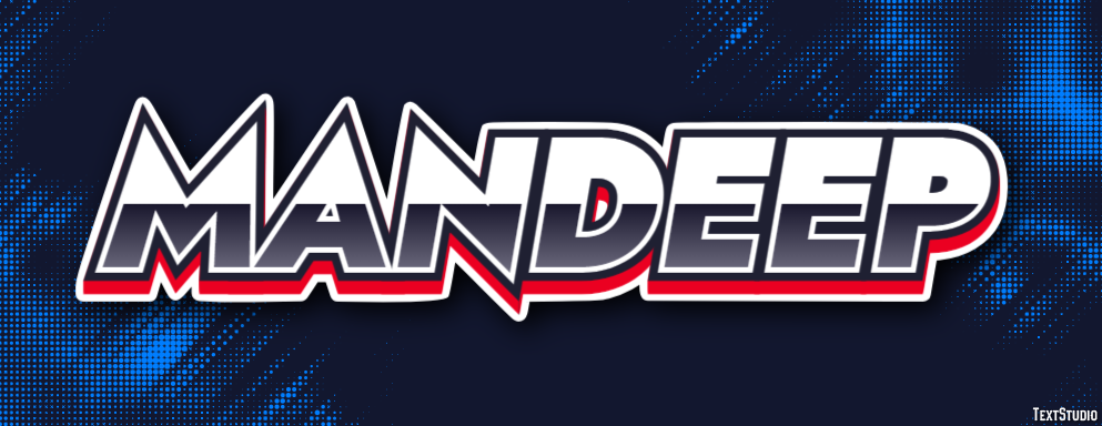 Mandeep Text effect