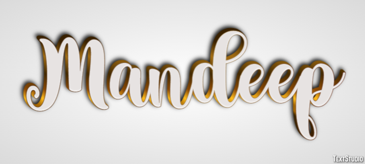 Mandeep テキスト効果