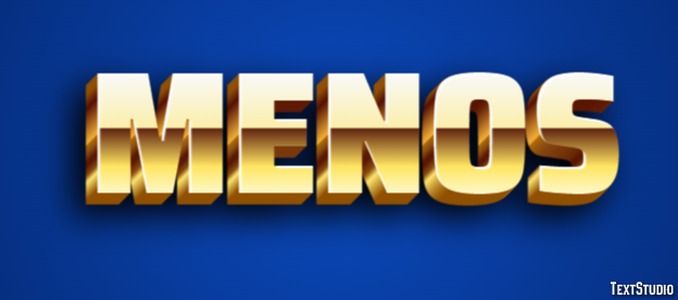 Menos Efeito de texto