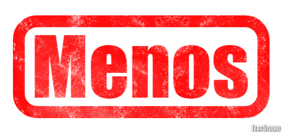 Menos Efeito do texto