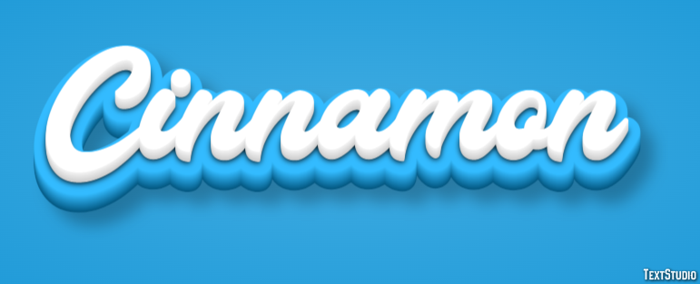 Cinnamon Text Effect