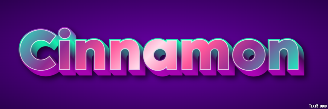 Cinnamon Text Effect