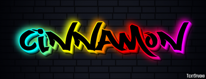 Cinnamon Text Effect