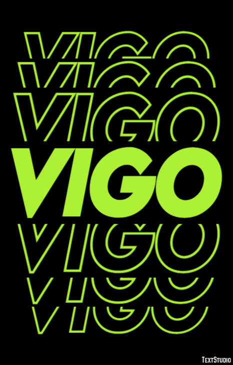 Vigo Effet de Texte