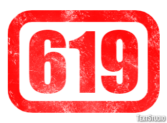 619 Tekst Effect