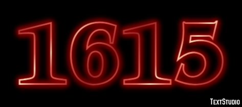 1615 Текстовый эффект