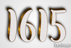 1615 Text Effect