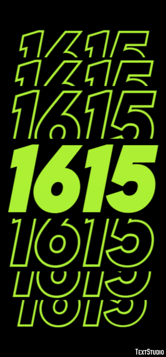 1615 テキスト効果
