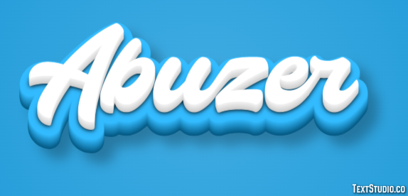 Abuzer Texteffekt
