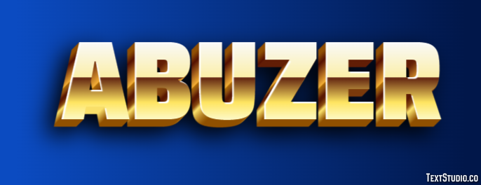 Abuzer Texteffekt