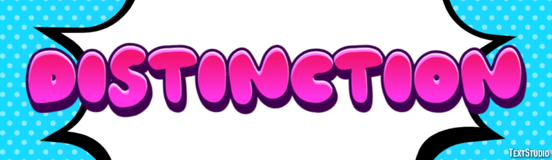 Distinction Эффект текста