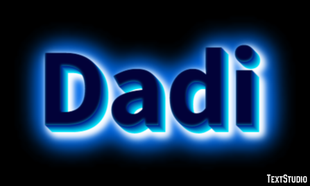 Dadi Text Effect