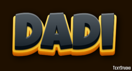 Dadi Text Effect