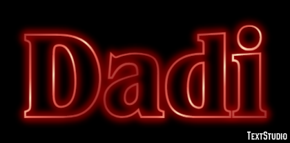 Dadi Text Effect