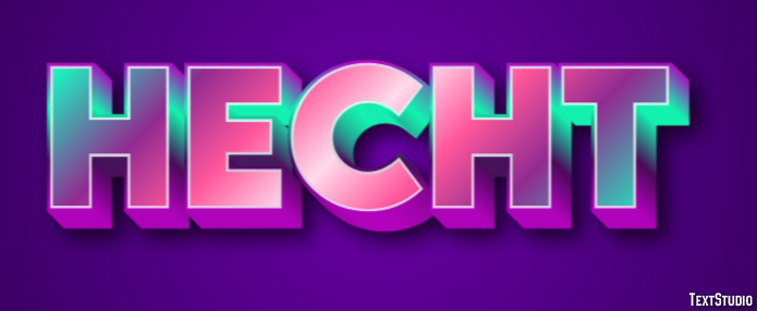 Hecht Texteffekt