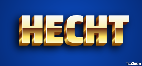 Hecht Effetto testo