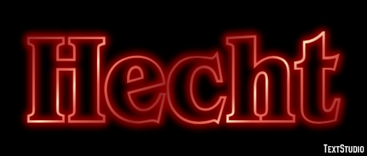 Hecht Texteffekt