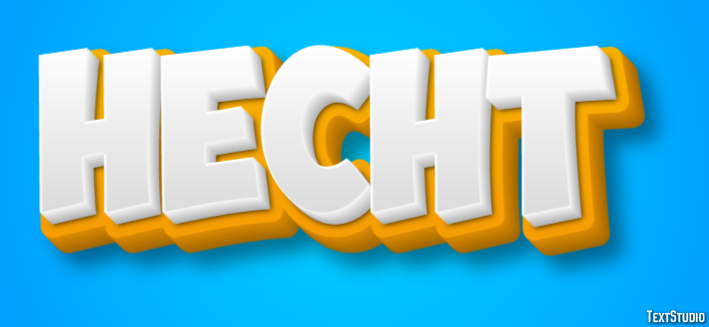Hecht Texteffekt