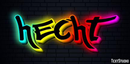 Hecht Texteffekt