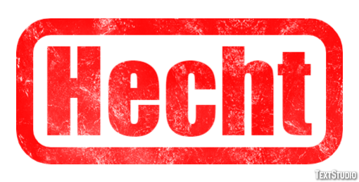 Hecht Texteffekt