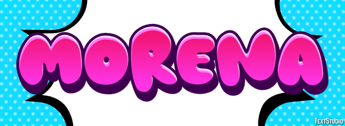 Morena Efeito de texto