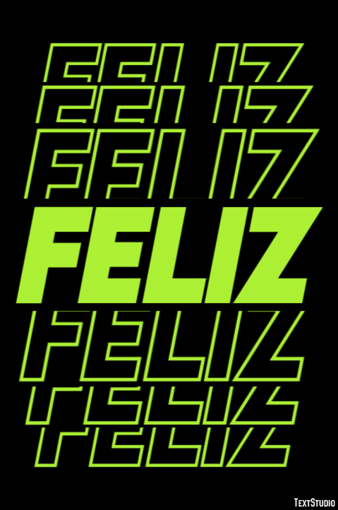 Feliz Effetto testo
