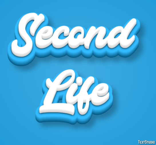 Second Life Text Effect