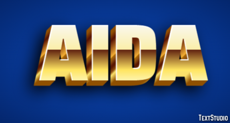 Aida Text Effect