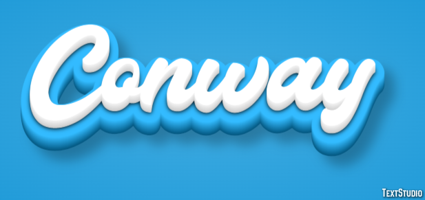 Conway Text effect