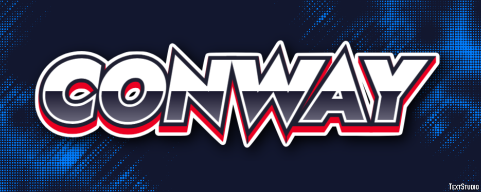Conway Text effect