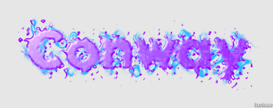 Conway Text effect