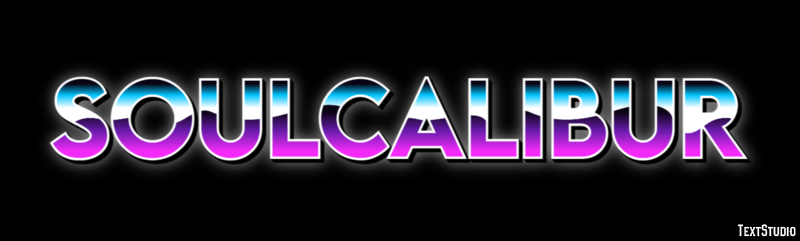 SoulCalibur Эффект текста