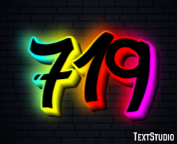 719 テキスト効果