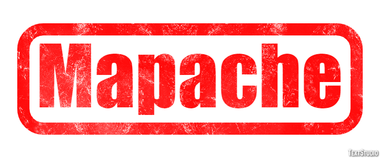 Mapache Efeito de texto