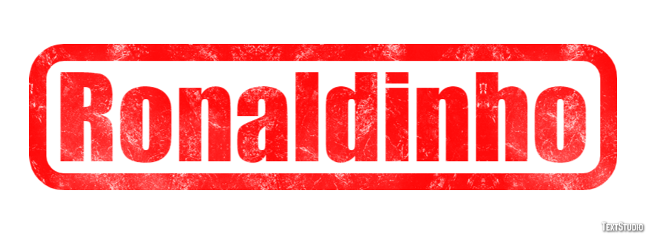 Ronaldinho Text effect