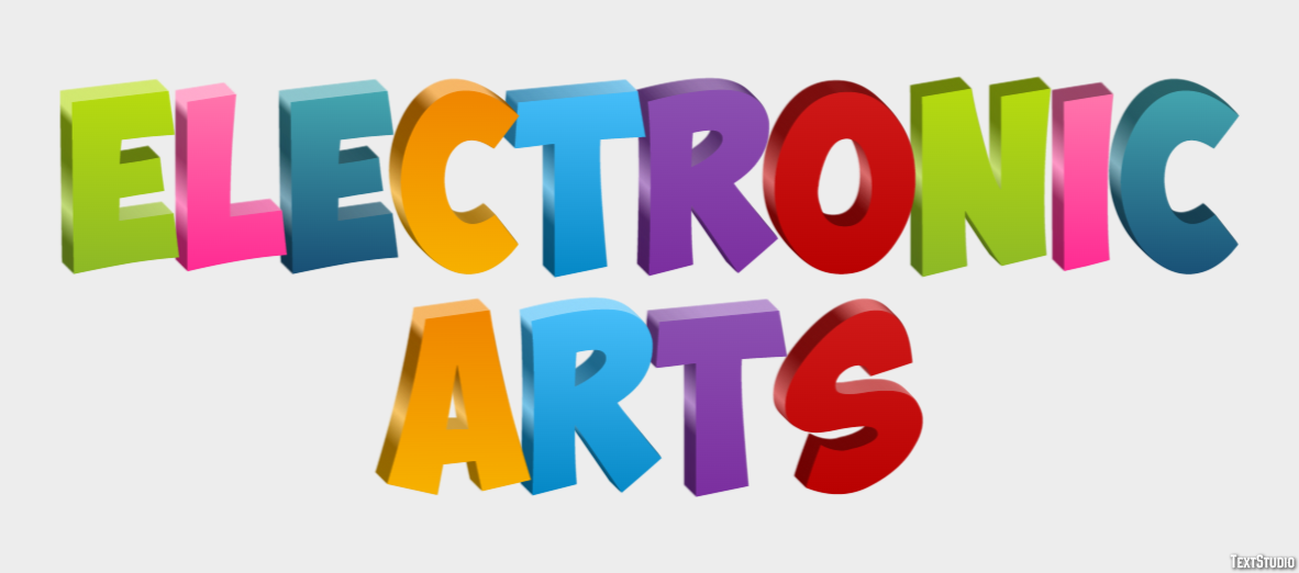 Electronic Arts Effet de texte