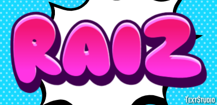 Raiz Texteffekt