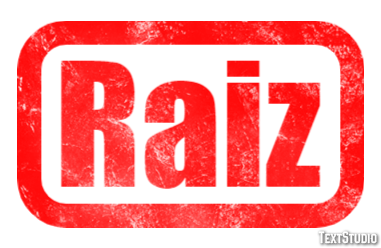 Raiz Effetto testo