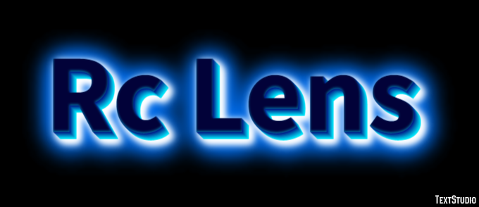 Rc Lens Efeito de texto