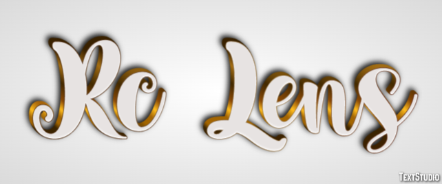 Rc Lens Efeito de texto