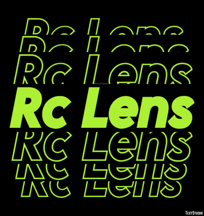 Rc Lens Efeito de texto