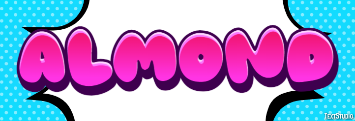 Almond Text Effect