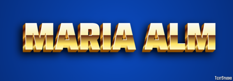 Maria Alm Эффект текста